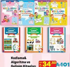 KODLAMA & ALGORİTMA VE GELİŞİM KİTAPLARI indirimli fiyat KODLAMA & ALGORİTMA VE GELİŞİM KİTAPLARI fiyat ve kampanya bilgisi